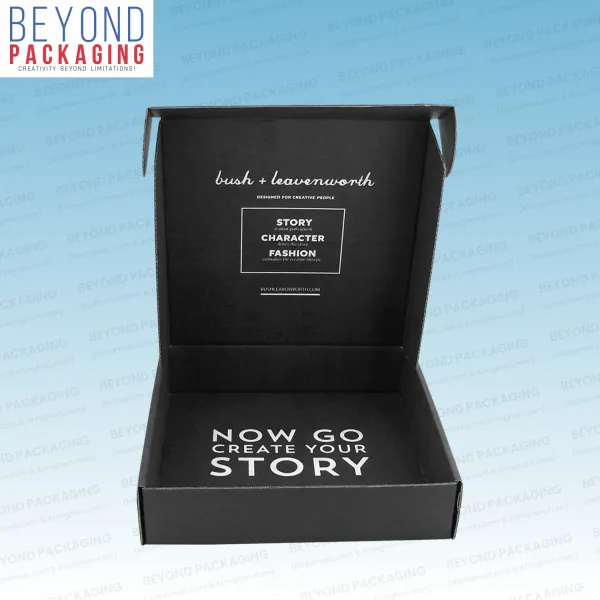 Black Mailer Boxes