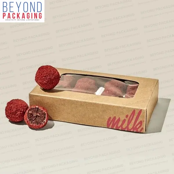 Kraft Truffle Boxes