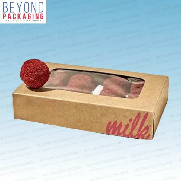 Kraft Truffle Boxes