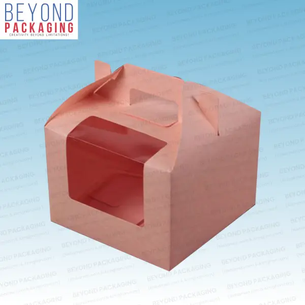 Pink Bakery Boxes