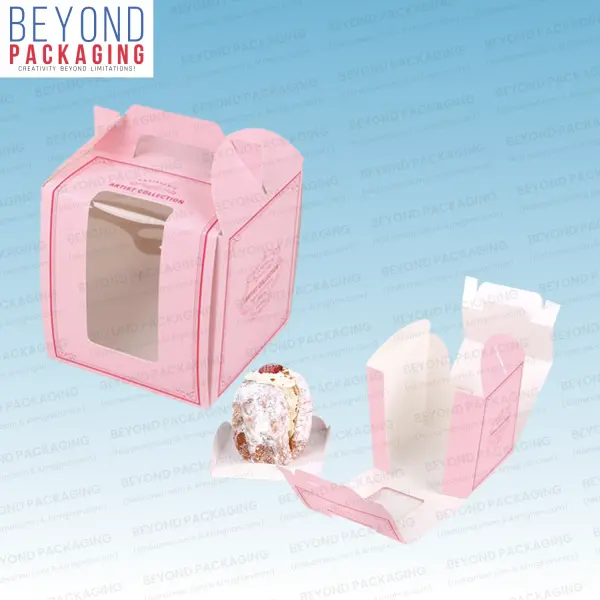 Pink Bakery Boxes
