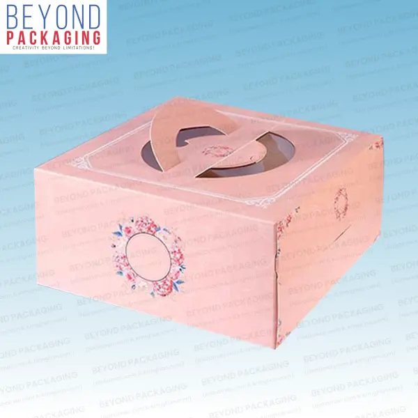 Pink Bakery Boxes