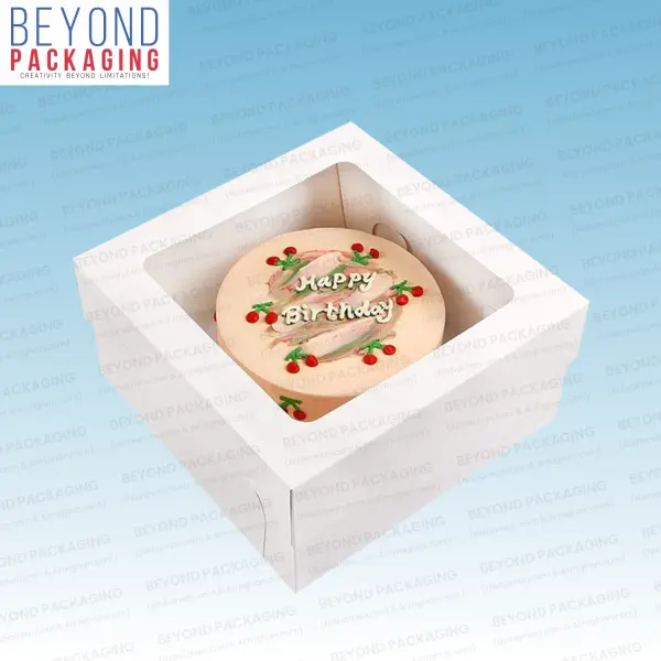 White Bakery Boxes