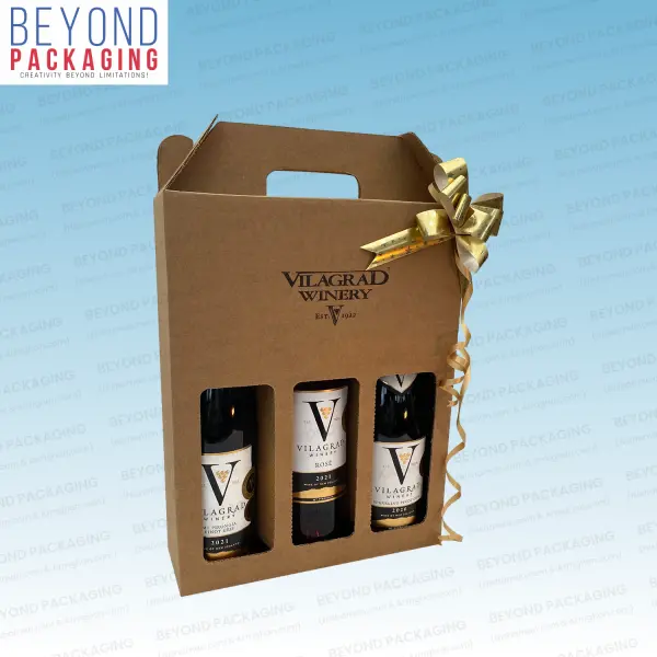 Corrugated Wine Bottle Boxes