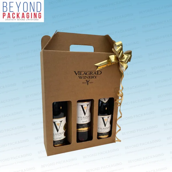 Corrugated Wine Bottle Boxes