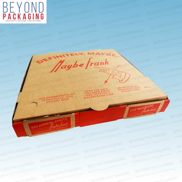 Kraft Corrugated Pizza Boxes