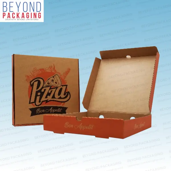 Kraft Corrugated Pizza Boxes