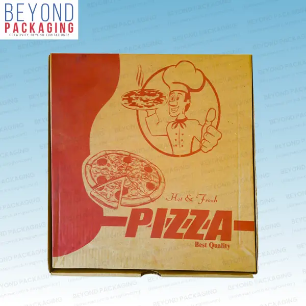 Kraft Corrugated Pizza Boxes