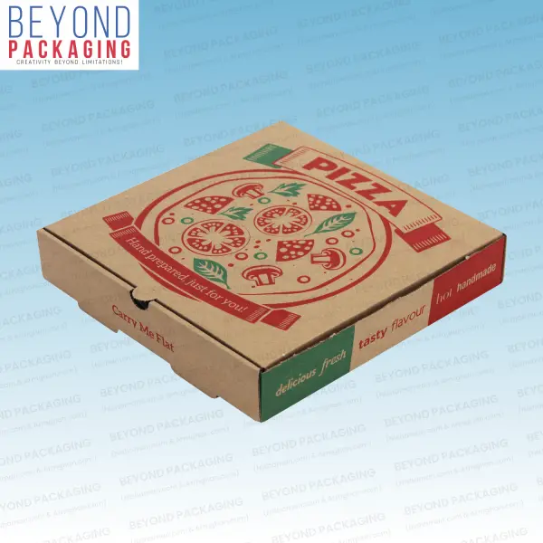 Kraft Corrugated Pizza Boxes