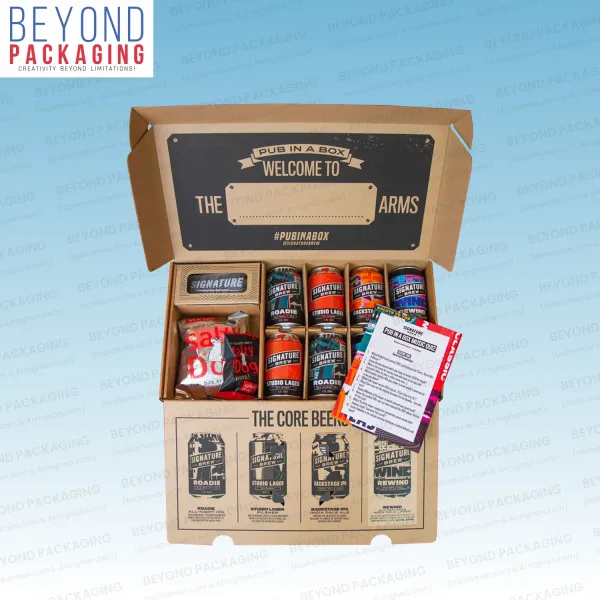 Kraft Beer Cans Boxes