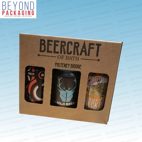 Kraft Beer Cans Boxes
