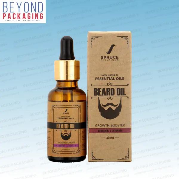 Kraft Beard Oil Boxes