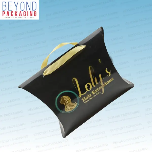 Pillow Boxes for Hair Extensions
