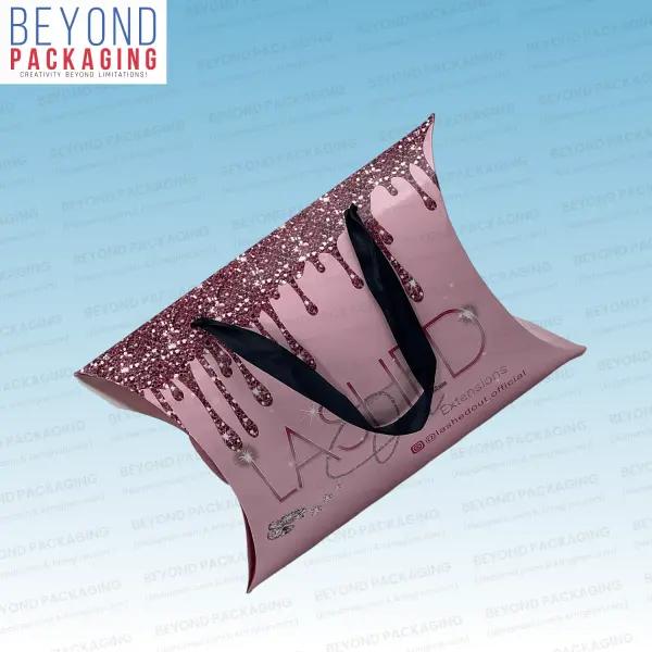 Pillow Boxes for Hair Extensions