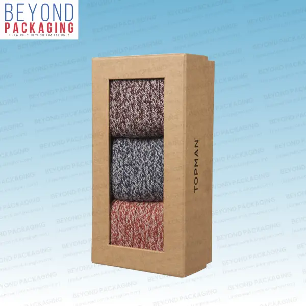 Kraft Rigid Apparel Boxes