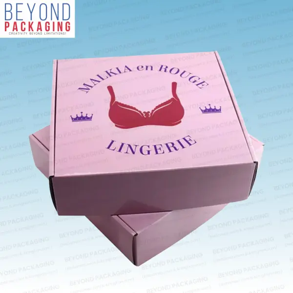 Pink Lingerie Boxes