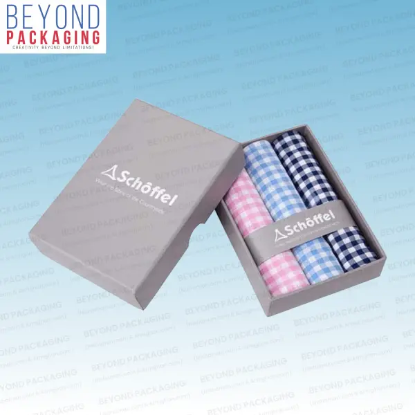 Rigid Pocket Square Boxes
