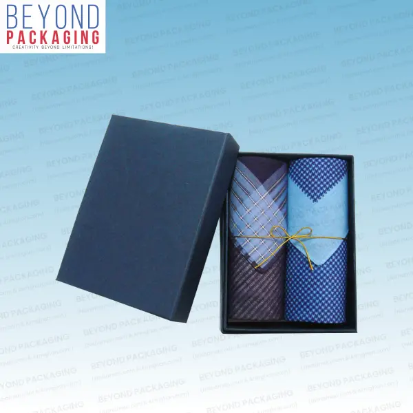 Rigid Pocket Square Boxes