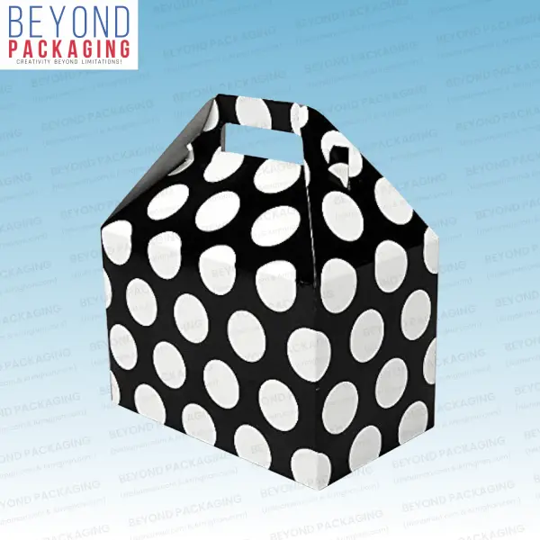 Black & White Gable Boxes
