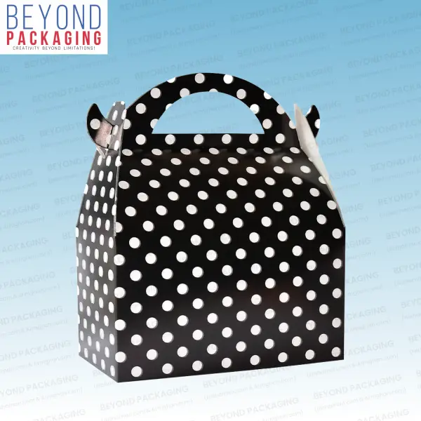 Black & White Gable Boxes