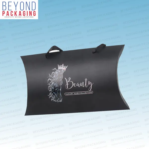Black Pillow Boxes