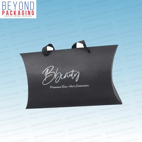 Black Pillow Boxes