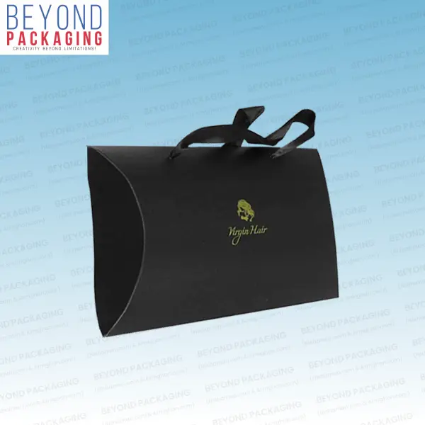 Black Pillow Boxes