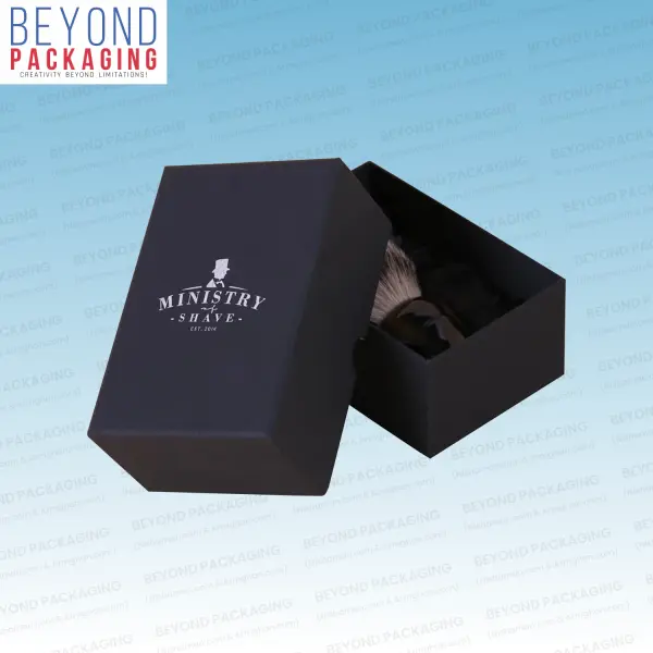 Black Rigid Two Piece Lid Boxes
