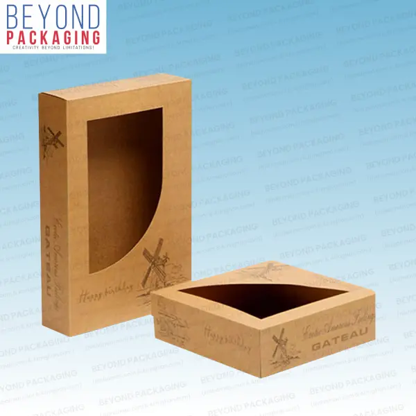 Kraft Die Cut Boxes
