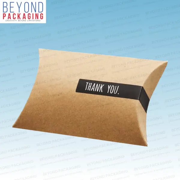 Kraft Pillow Boxes