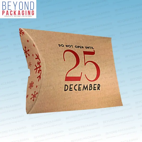 Kraft Pillow Boxes