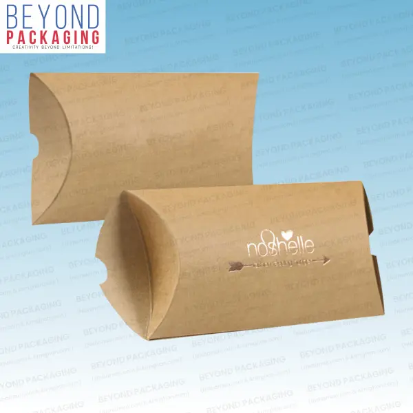 Kraft Pillow Boxes