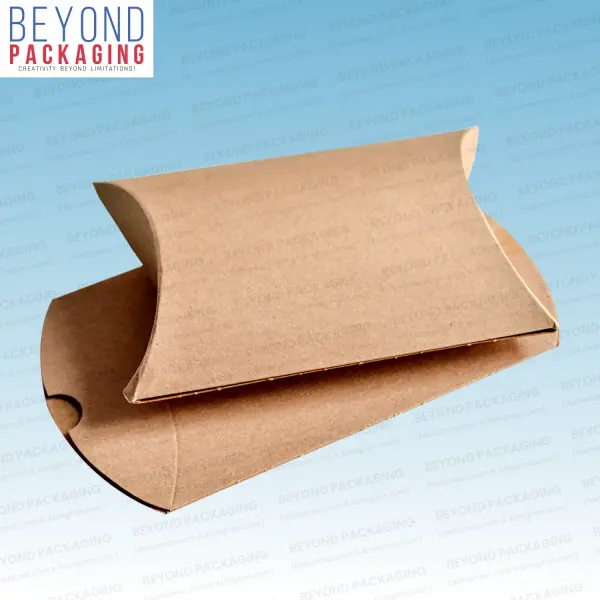 Kraft Pillow Boxes