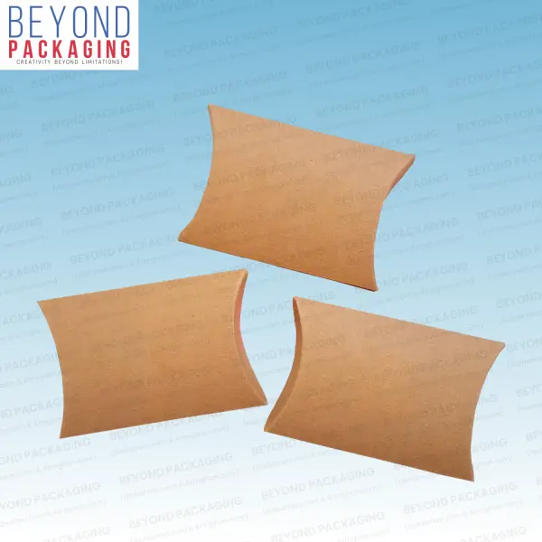 Kraft Pillow Boxes