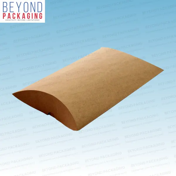 Kraft Pillow Boxes