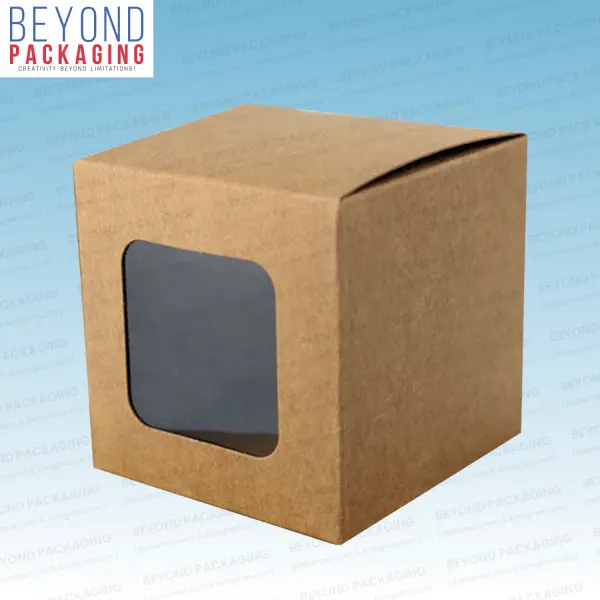 Kraft Window Boxes
