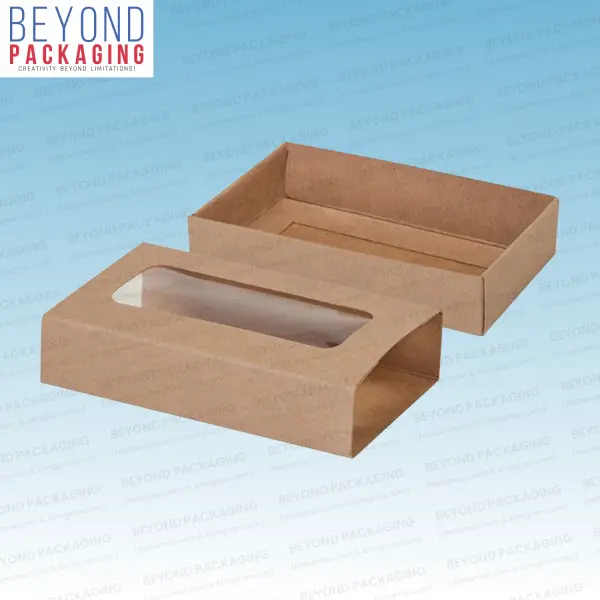 Kraft Window Boxes