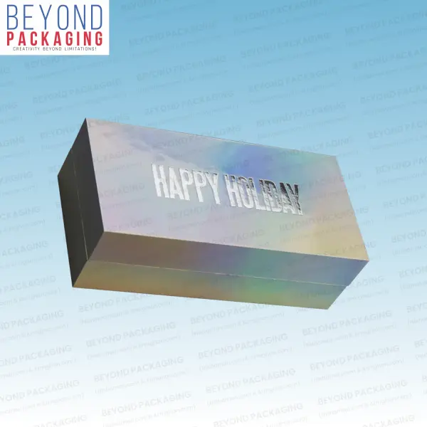 Rigid Silver Foil Boxes