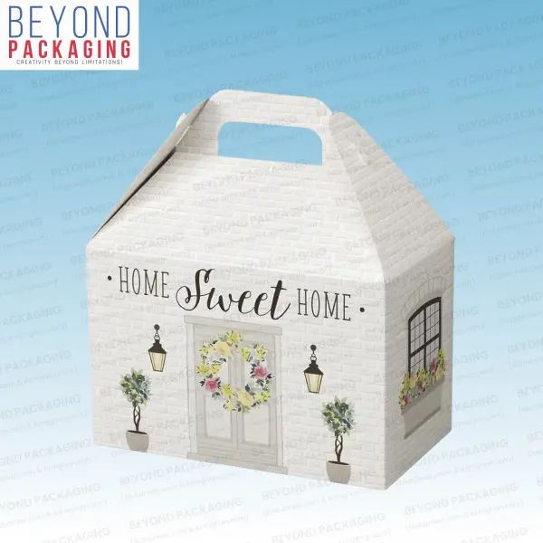 White Gable Boxes