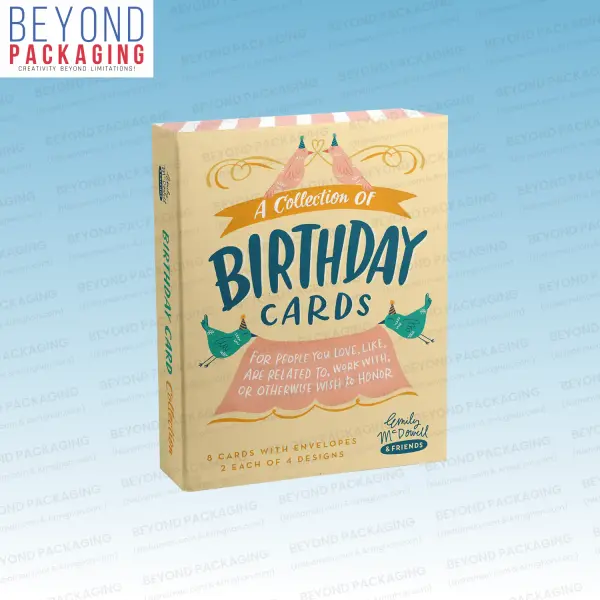 Kraft Birthday Card Boxes