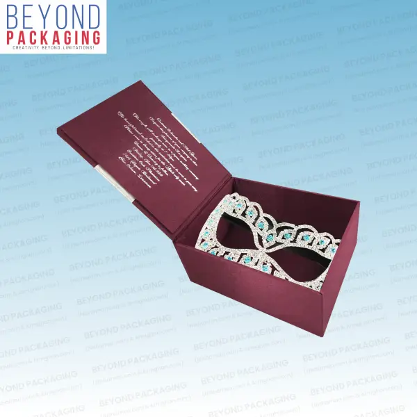 Rigid Wedding Card Boxes