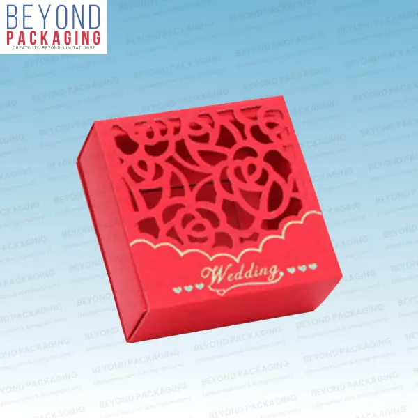 Rigid Wedding Card Boxes