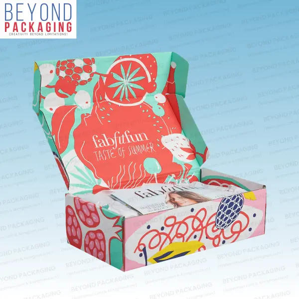 Colored Mailer Boxes