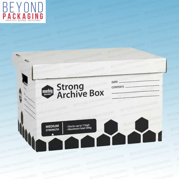 White Archive Boxes