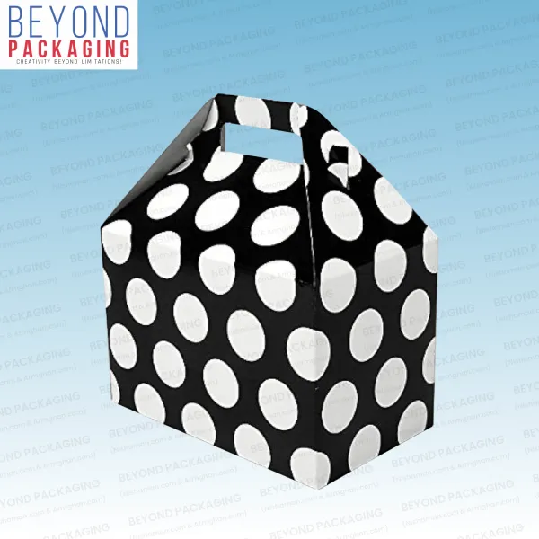 Black & White Gable Boxes