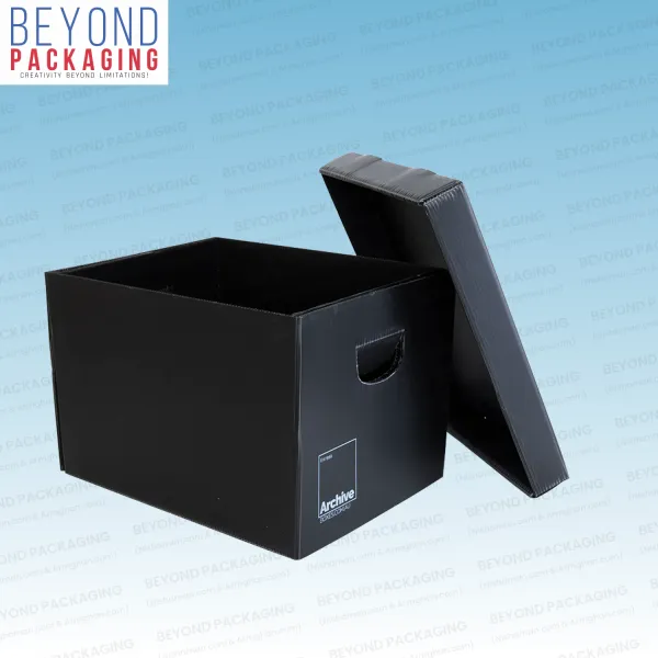 Black Corrugated Boxes