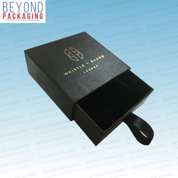 Black Rigid Sleeve Boxes