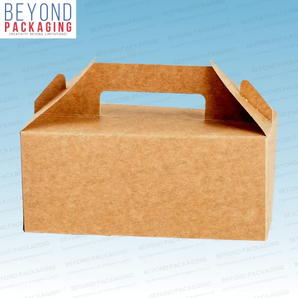 Kraft Gable Boxes