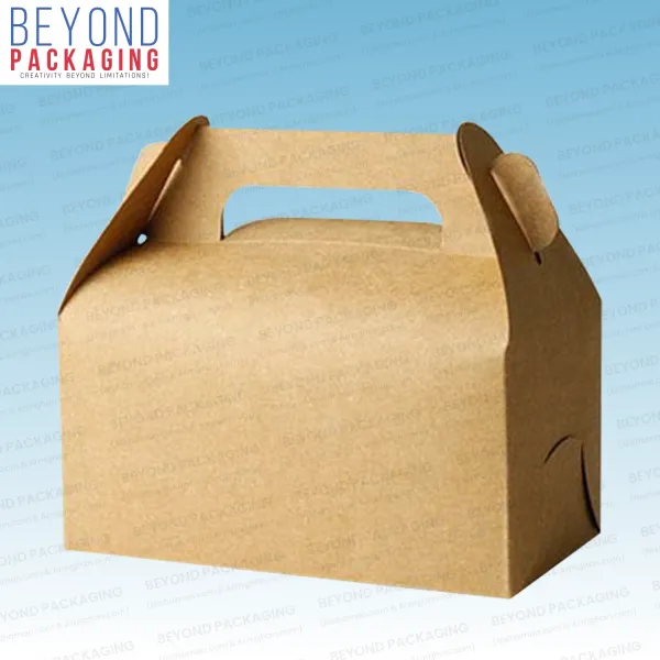 Kraft Gable Boxes