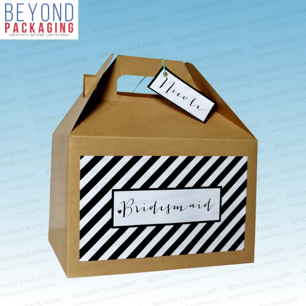 Kraft Gable Boxes